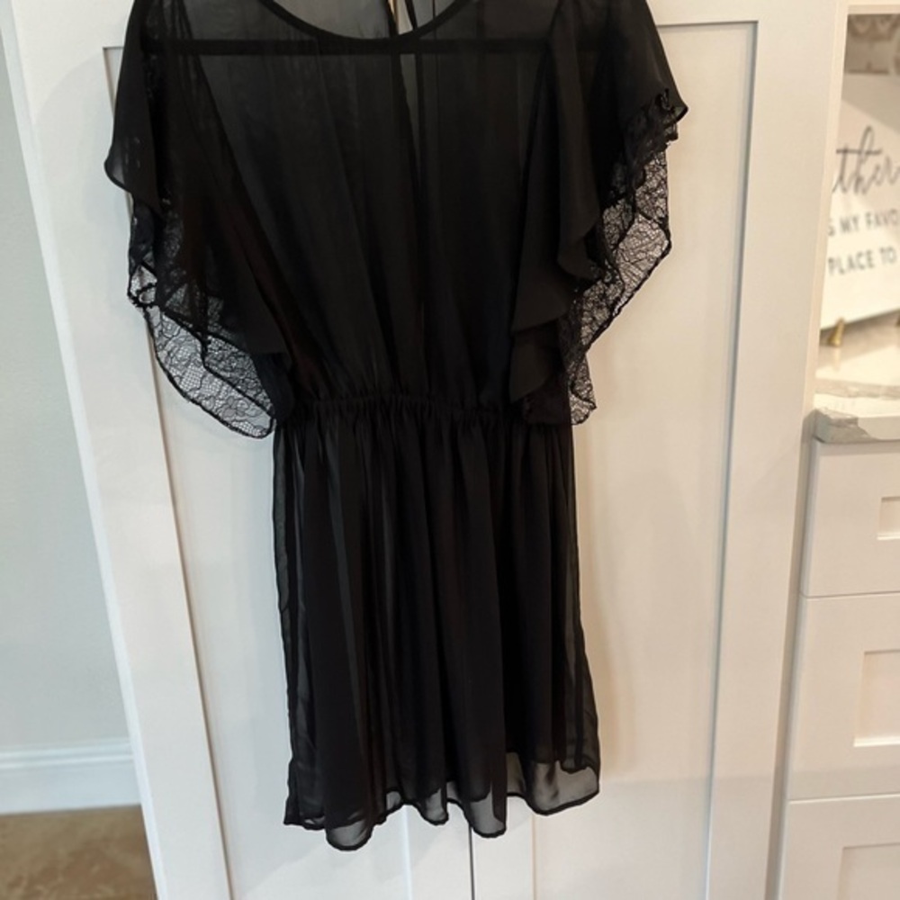 Forever, 21 black sheer dress size small - Picture 2 of 3